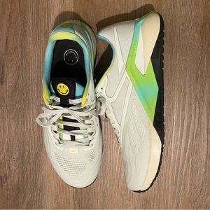 LIKE NEW Reebok Nano Smiley limited edition, size 8.5 men or 10 women